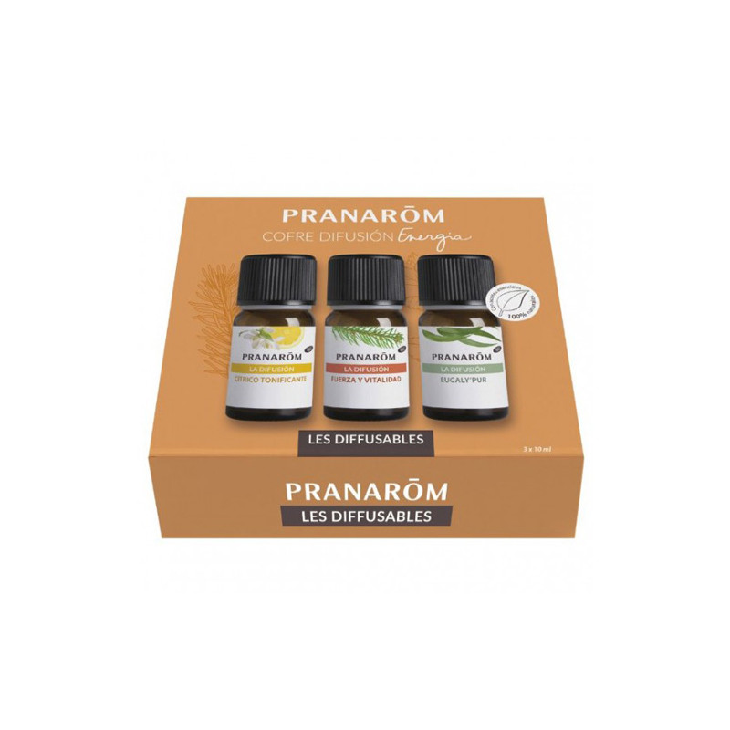 Pranarom La Difusion Cofre Aceites Esenciales Bio 3x10ml