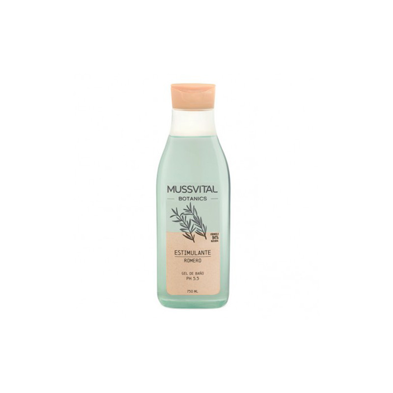 Mussvital Botanics Estimulante Gel de Baño Romero 750ml