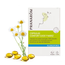 Pranarom Allergoforce Capsulas Confort Ojos y Nariz 30 Capsulas