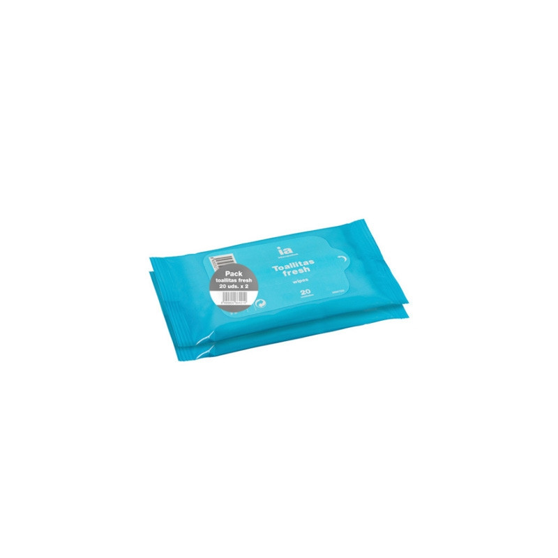 Interapothek Toallitas Fresh Duplo 2x20 Uds