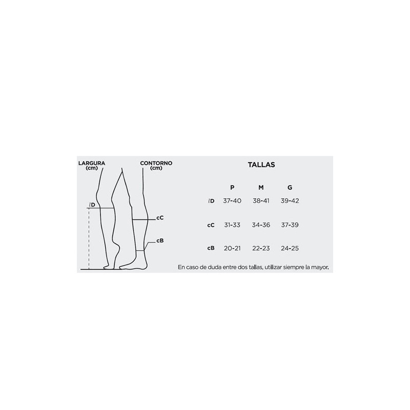 Farmalastic Calcetin Normal Negro T/M