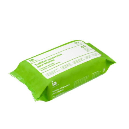 Interapothek Toallitas Corporales para Adultos 40 Uds
