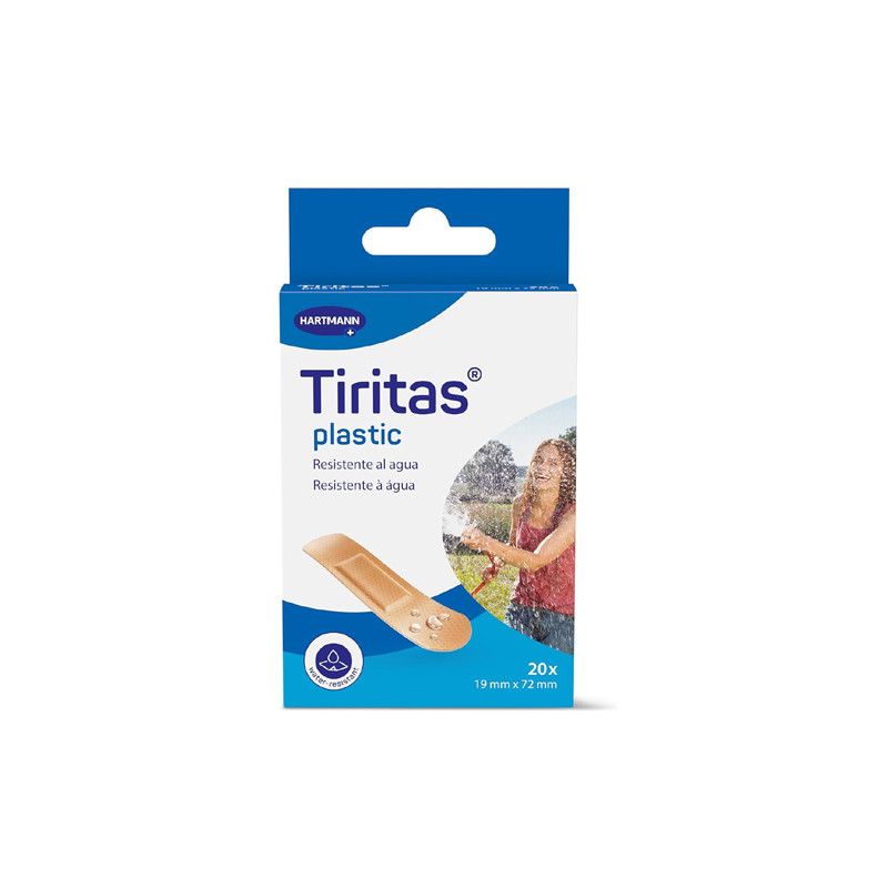 Hartmann Tiritas Tela Plastic 19x72mm  20Uds