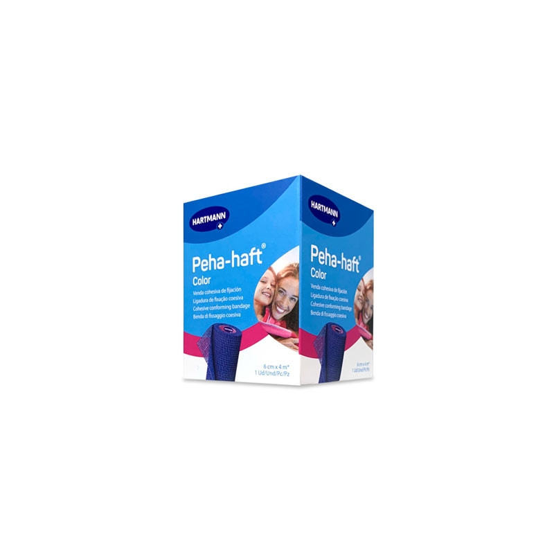 Hartmann Peha-Haft Color Venda de Fijacion Autoadhesiva 6cmx4m
