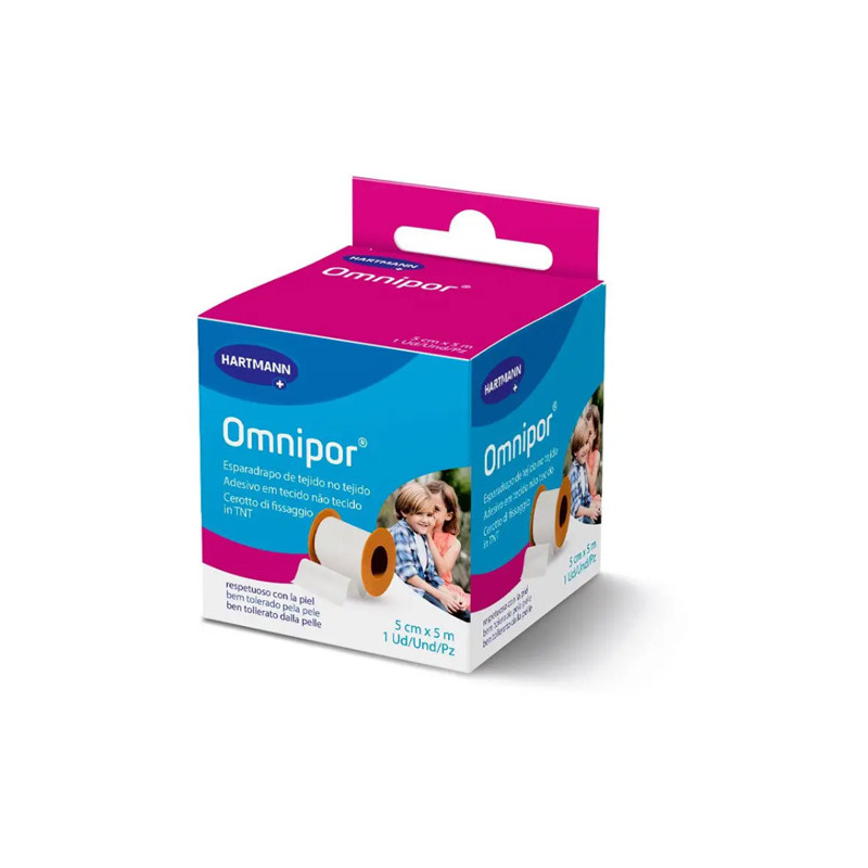 Hartmann Omnipor Esparadrapo Papel Blanco 5cmx5m