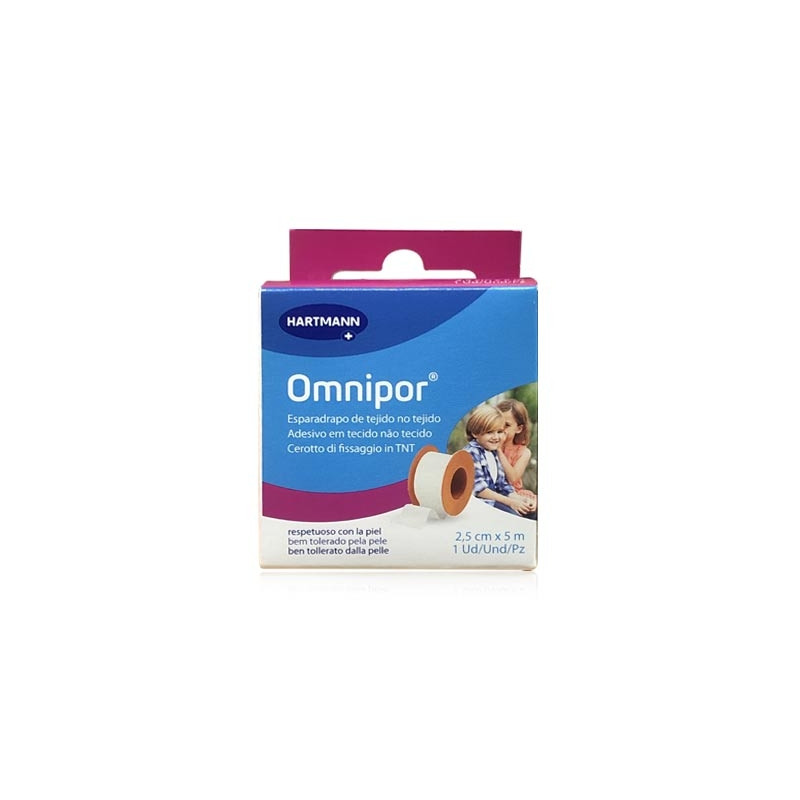 Hartmann Omnipor Esparadrapo Papel Blanco 2,5cmx5m