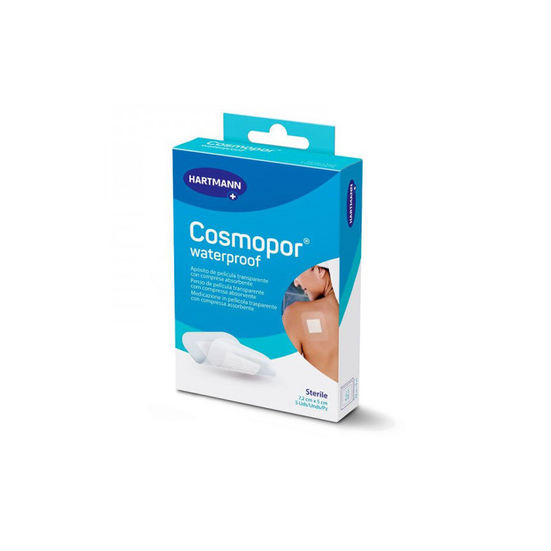 Hartmann Cosmopor Waterproof Aposito Adhesivo 7,2x5cm 5 Uds