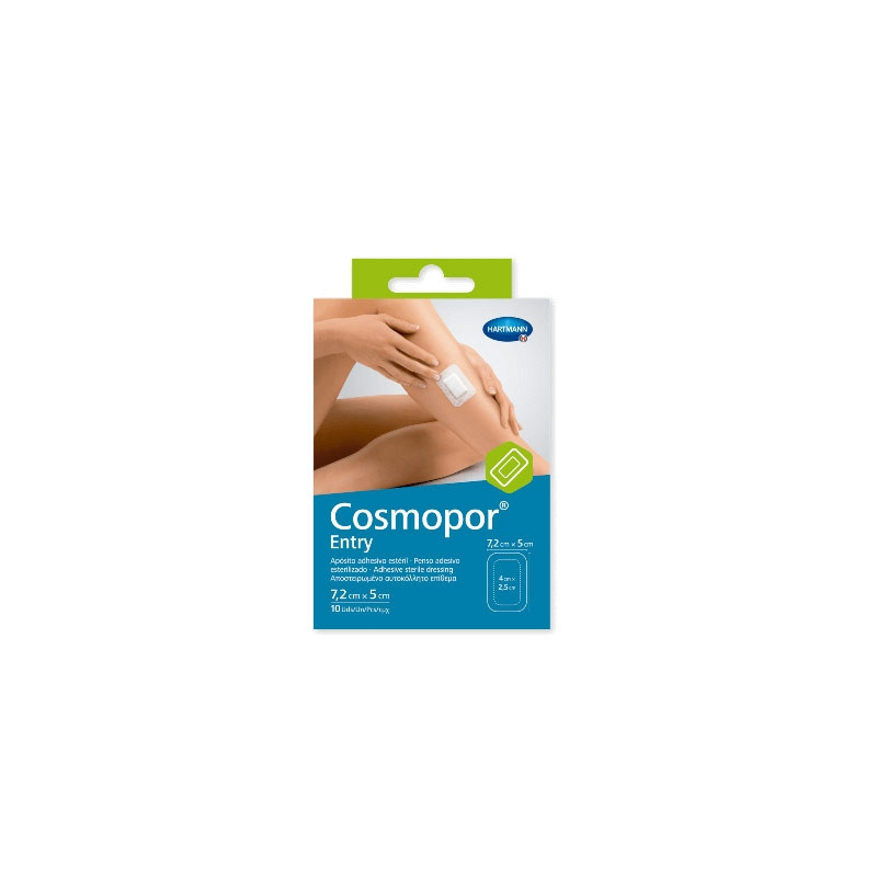 Hartmann Cosmopor Entry Aposito Adhesivo 10x8cm 10 Uds