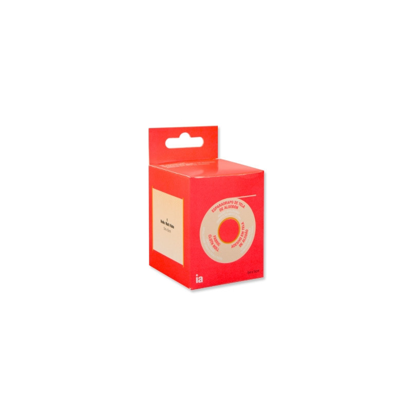 Interapothek Heriditas Esparadrapo de Tela Rollo 5mx5cm 1Ud