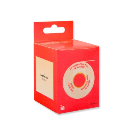 Interapothek Heriditas Esparadrapo de Tela Rollo 5mx5cm 1Ud