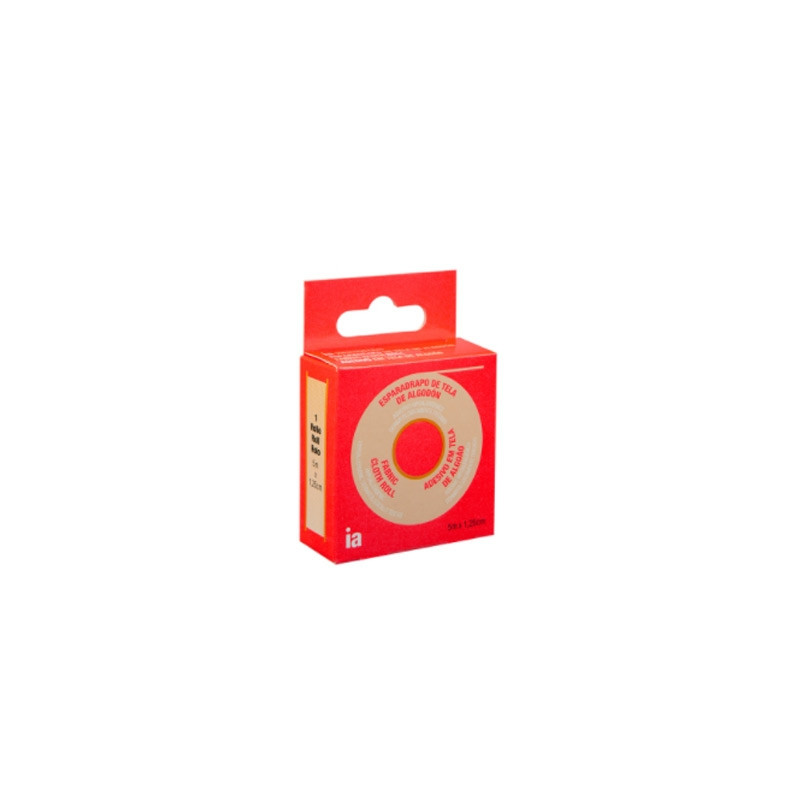 Interapothek Heriditas Esparadrapo de Tela Rollo 5mx1,25cm 1ud