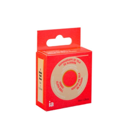 Interapothek Heriditas Esparadrapo de Tela Rollo 5mx1,25cm 1ud