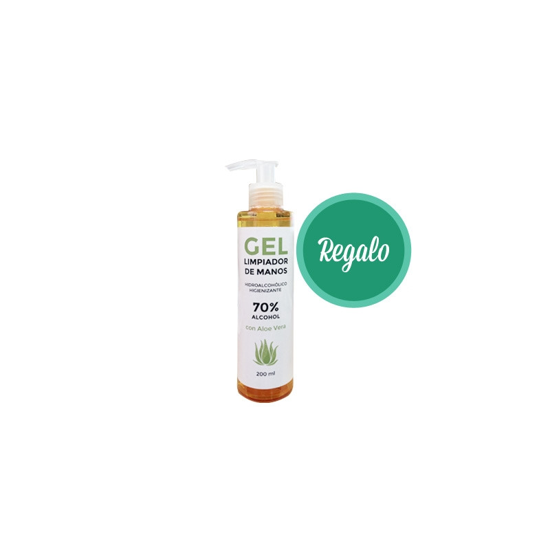 Sawes - Gel Limpiador de Manos con Aloe Vera 200ml -Regalo-