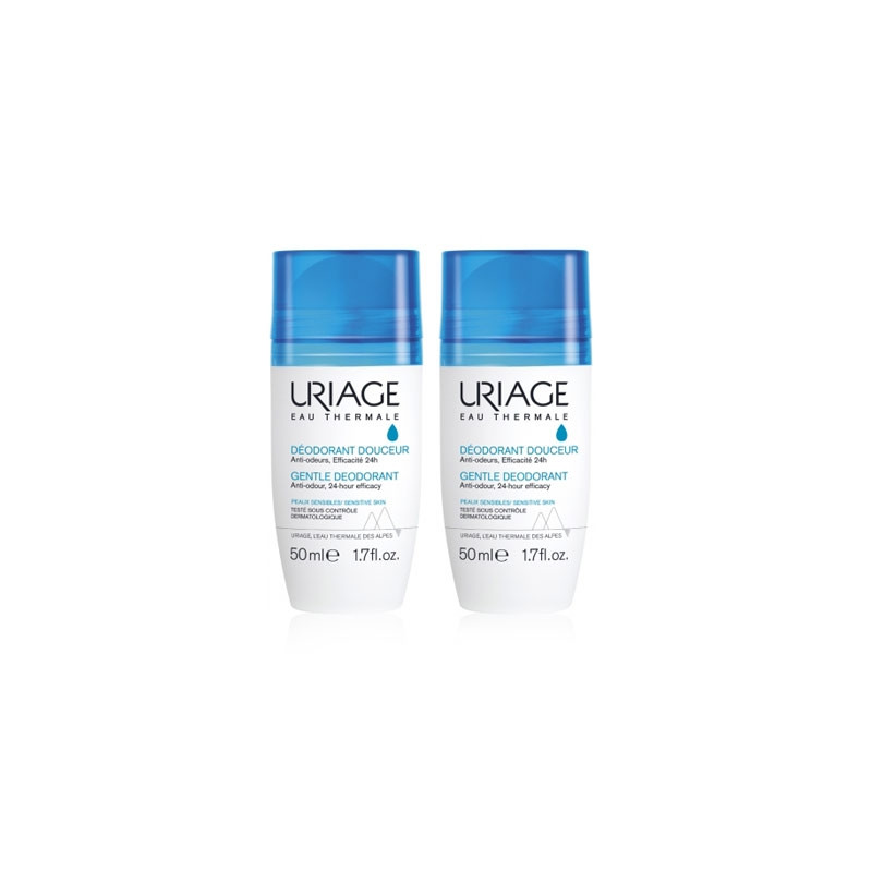 Uriage Desodorante Suave Eficacia 24h Duplo 2x50ml