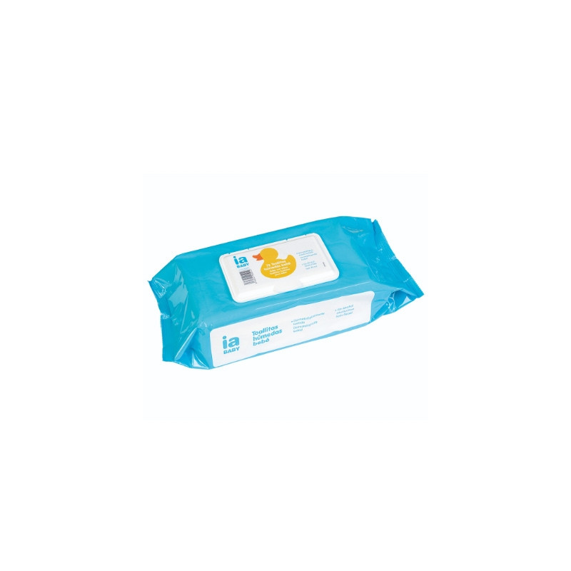 Interapothek Baby Toallitas Humedas Bebe con Tapa 72 Uds