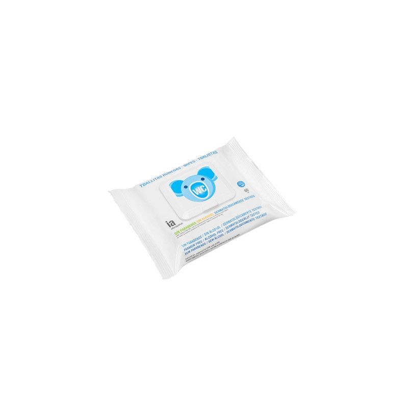 Interapothek Toallitas Humedas Wc Kids con Tapa 60 Uds