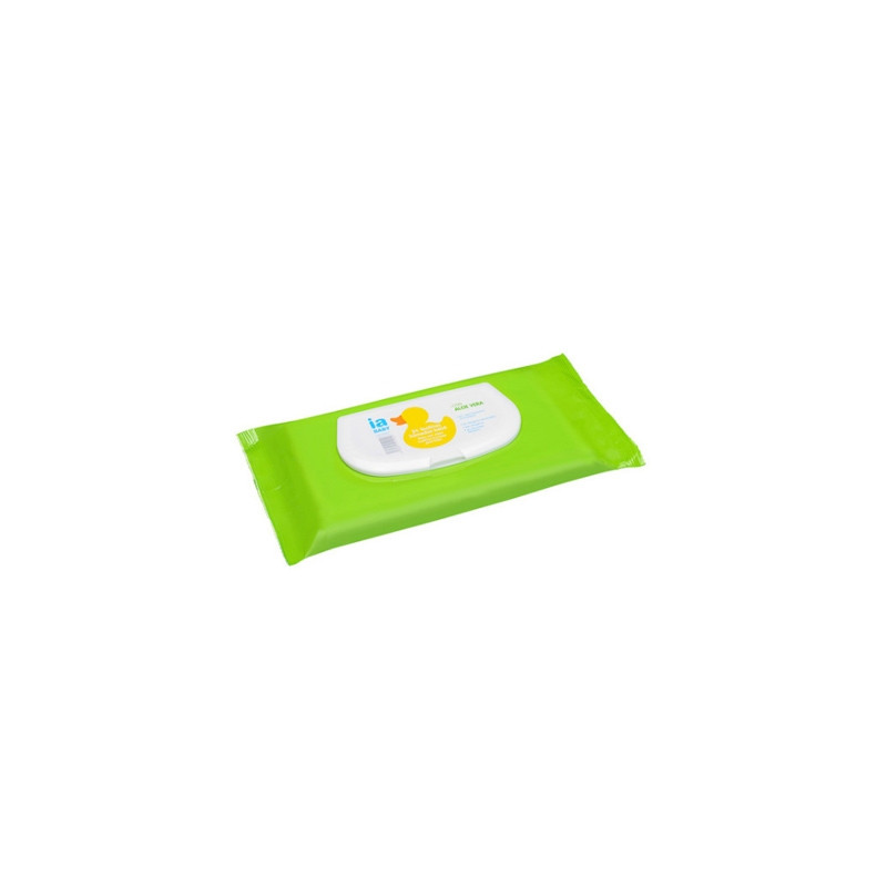 Interapothek Baby Toallitas Humedas Aloe Vera con Tapa 24 Uds
