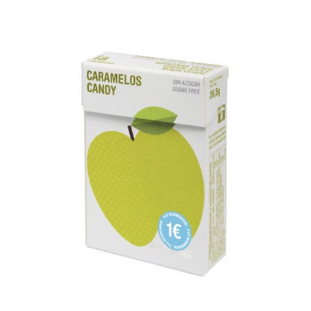 Interapothek Caramelos Sin Azucar Manzana Verde Cajita 36,5g