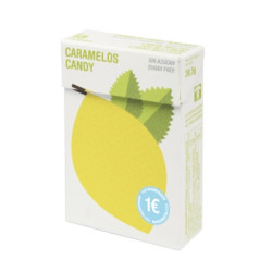 Interapothek Caramelos Sin Azucar Limon Melisa Cajita 36,5g