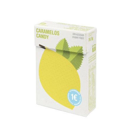 Interapothek Caramelos Sin Azucar Limon Melisa Cajita 36,5g
