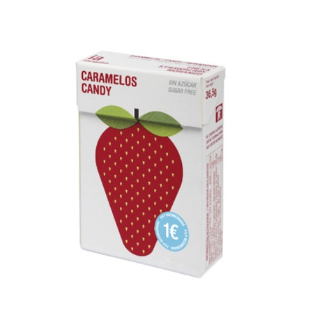 Interapothek Caramelos Sin Azucar Fresa Cajita 36,5g