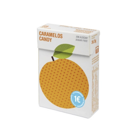 Interapothek Caramelos Sin Azucar Mandarina Cajita 36,5g