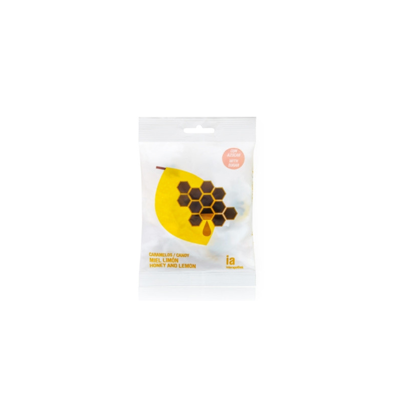 Interapothek Caramelos Miel y Limon Bolsa 40g