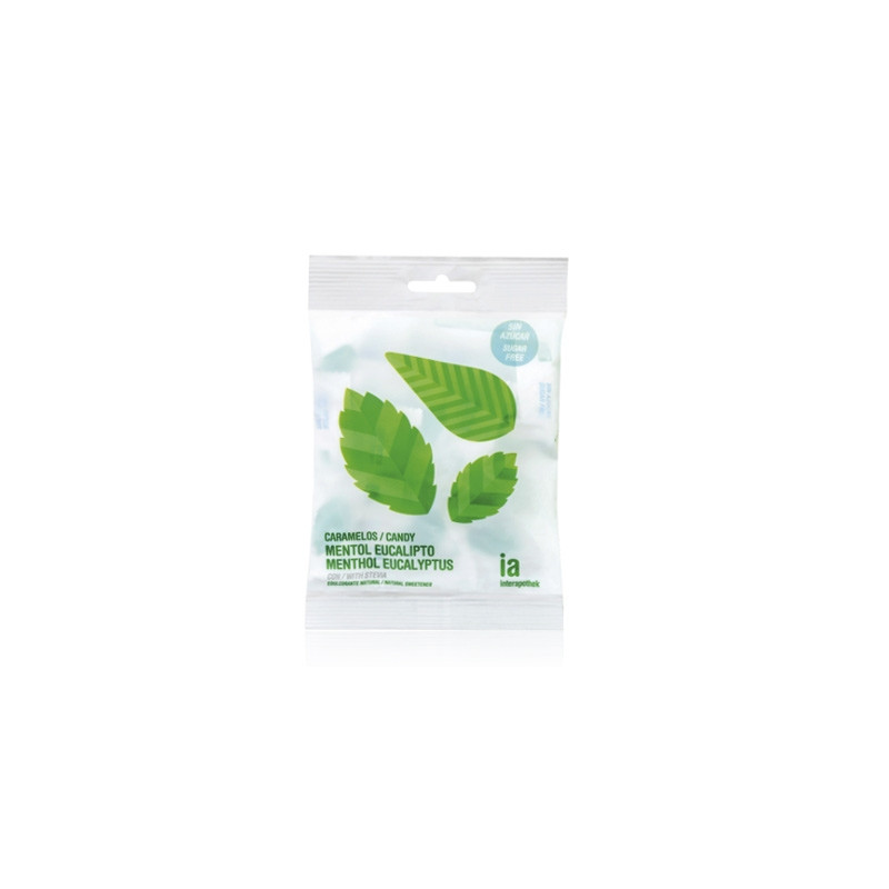Interapothek Caramelos Sin Azucar Mentol Eucalipto Bolsa 40g