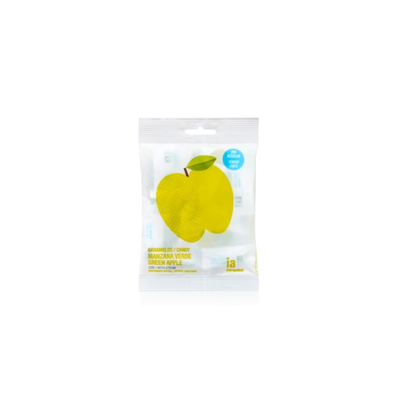 Interapothek Caramelos Sin Azucar Manzana Verde Bolsa 40g