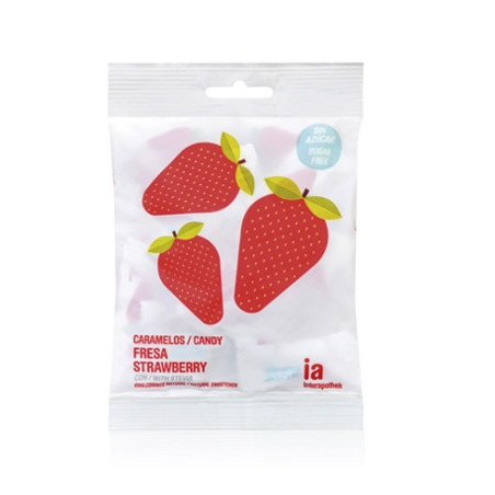 Interapothek Caramelos Sin Azucar Fresa Bolsa 40g