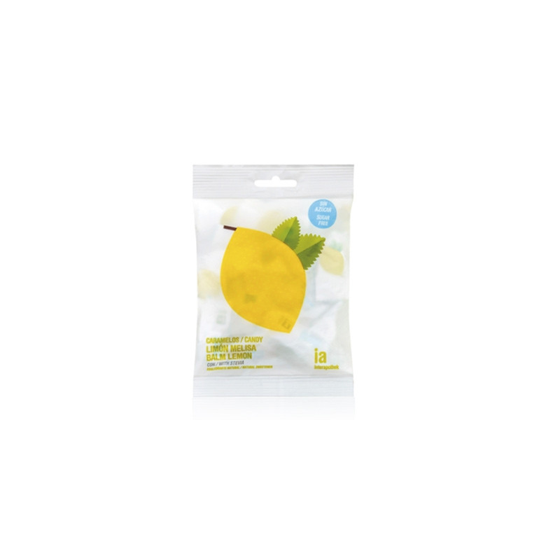 Interapothek Caramelos Sin Azucar Limon Melisa Bolsa 40g