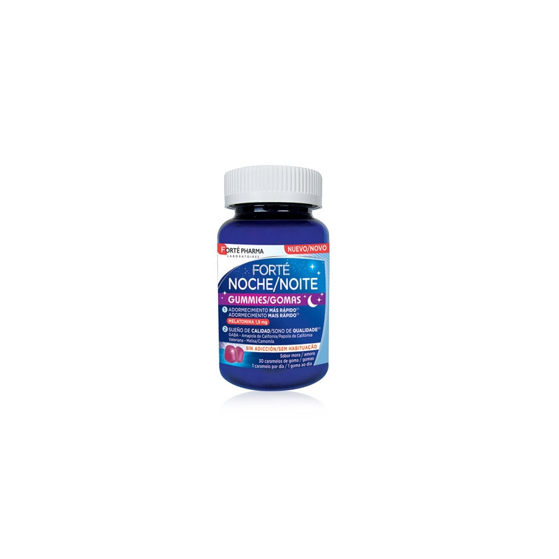 Forte Pharma Forte Noche Gummies Sabor Mora 30 Uds
