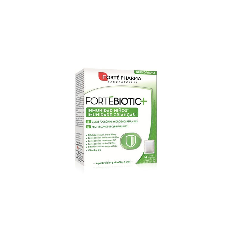 Forte Pharma Forte Biotic+ Inmunidad Niños 14 Sobres