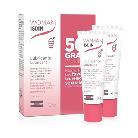 Isdin Woman Gel Lubricante Hidrogel Fluido Duplo 2x30g