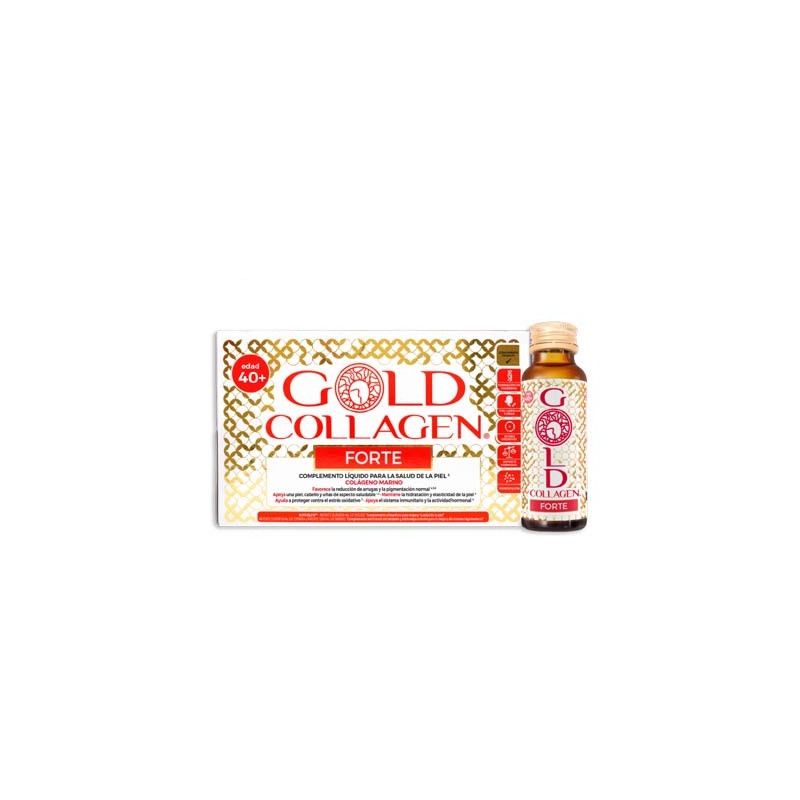 Gold Collagen Forte Edad 40+ Viales Bebibles 10x50ml