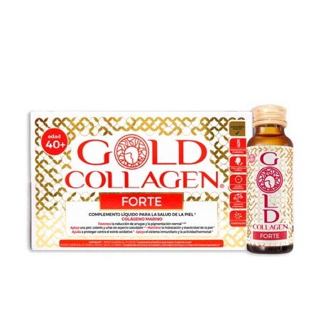 Gold Collagen Forte Edad 40+ Viales Bebibles 10x50ml