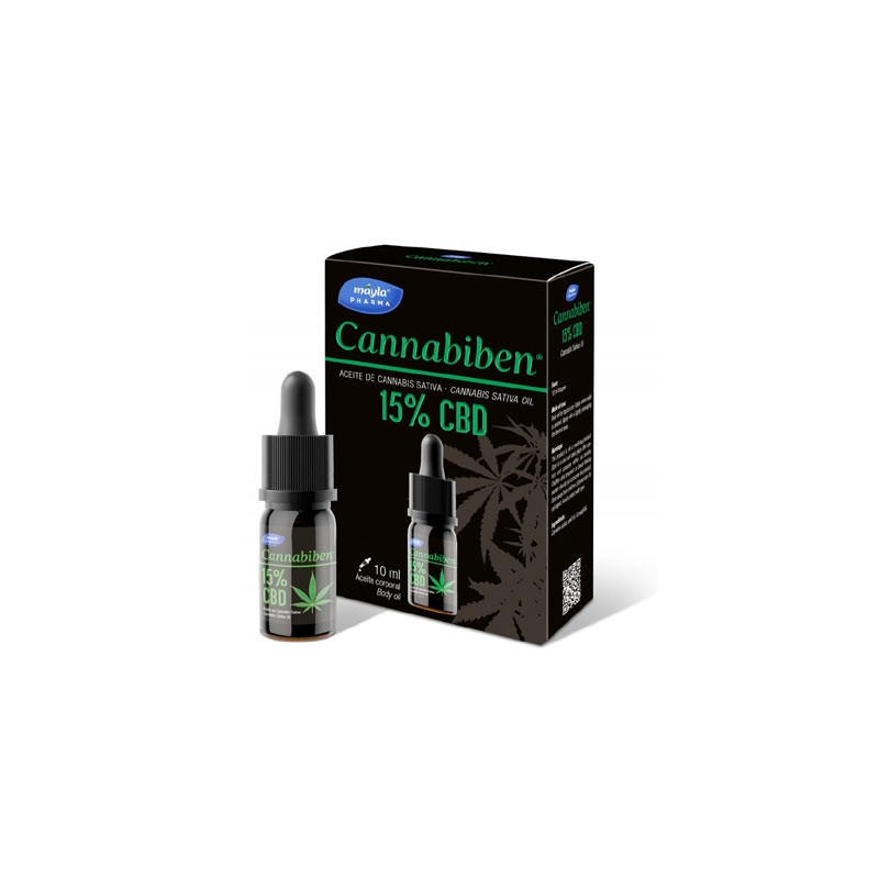 Mayla Cannabiben 15% CBD Aceite Corporal 10ml