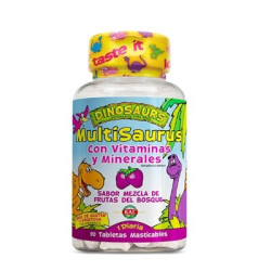 Kal Multisaurus Vitaminas y Minerales 60 Comprimidos Masticables