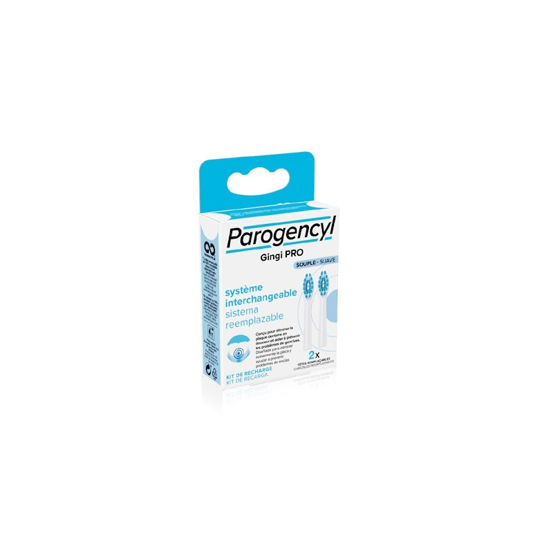 Parogencyl Gingi Pro Recambio Cepillo Suave 2 Uds