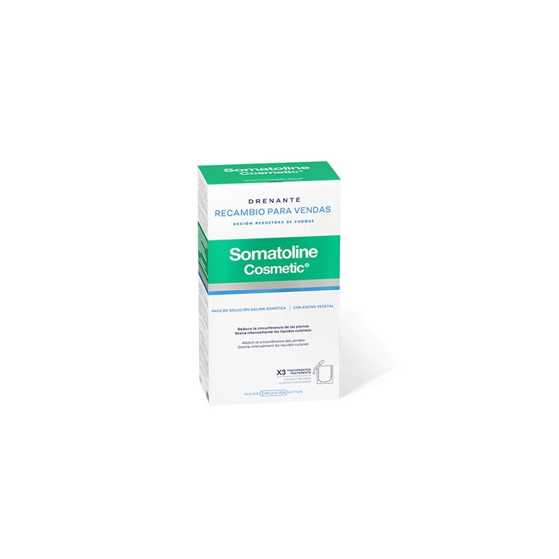 Somatoline Cosmetic Recambio Vendas Reductoras 3 Tratamientos