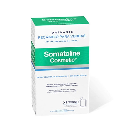 Somatoline Cosmetic Recambio Vendas Reductoras 3 Tratamientos