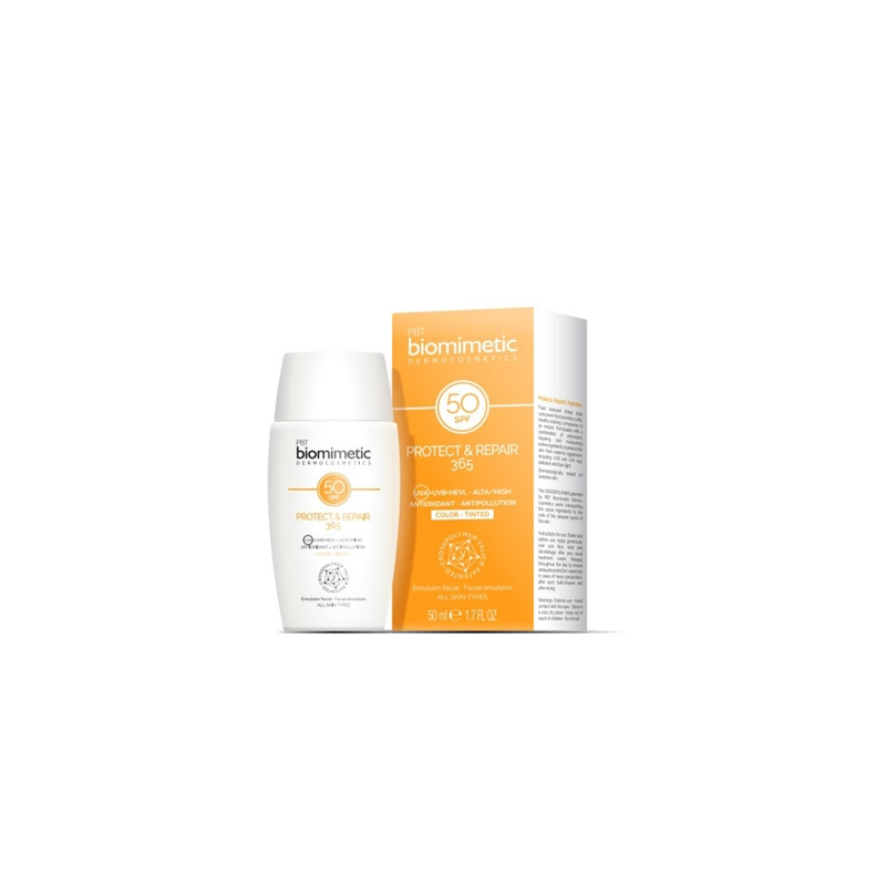 Biomimetic Emulsion Facial Spf50 con Color 50ml