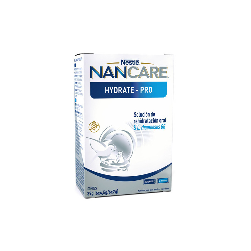 Nestle Nancare Hydrate Pro Solucion Rehidratacion Oral 12 Sobres