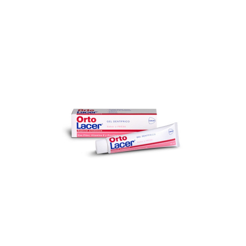 Lacer Orto Dentifrico Gel Fresa 75 ml