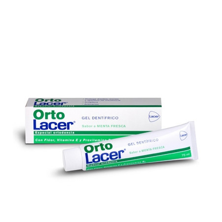 Lacer Orto Gel Dentifrico Menta Fresca 75 ml