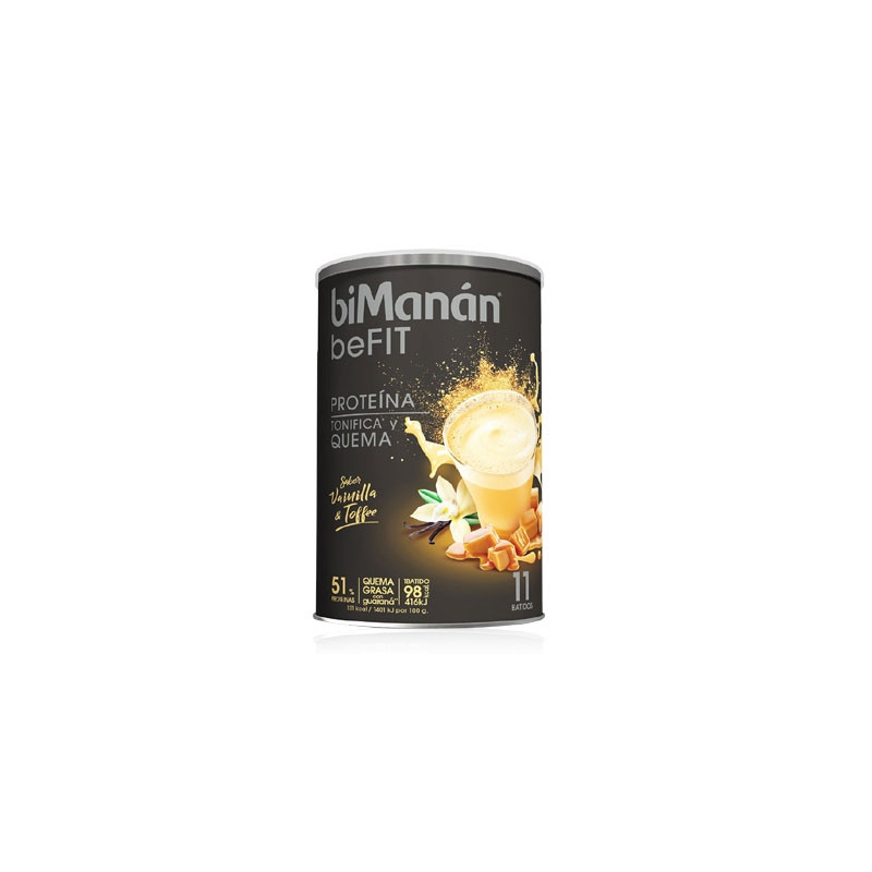Bimanan Befit Batido Proteina Sabor Vainilla y Toffee 330g