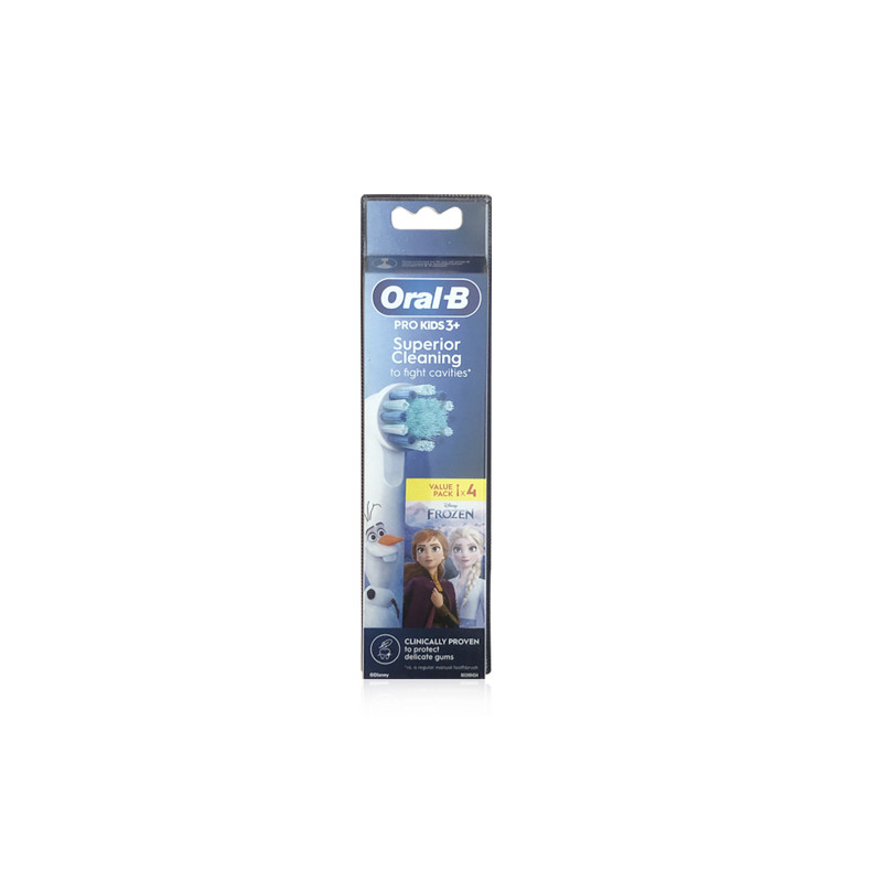 Oral-B Pro Kids 3+ Recambio Cepillo Dental Electrico Frozen 4 Uds