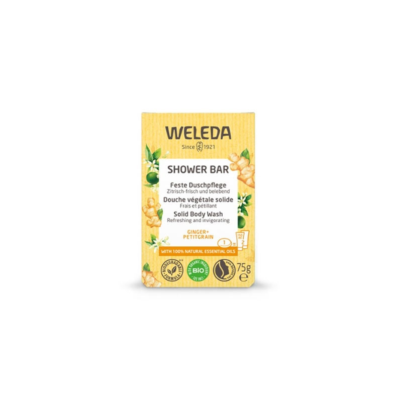 Weleda Jabon de Ducha Solido Frescor Energizante Citricos 75g