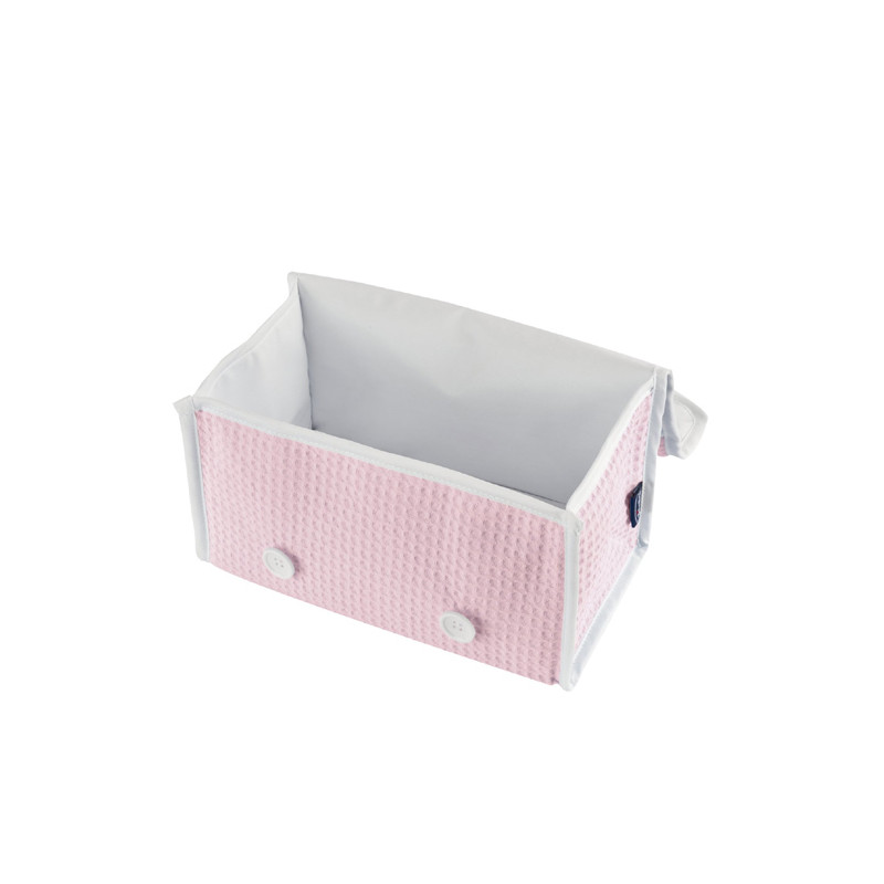 Chicco Natural Sensation Bolsa Cosmetica Pique Rosa 4 Productos