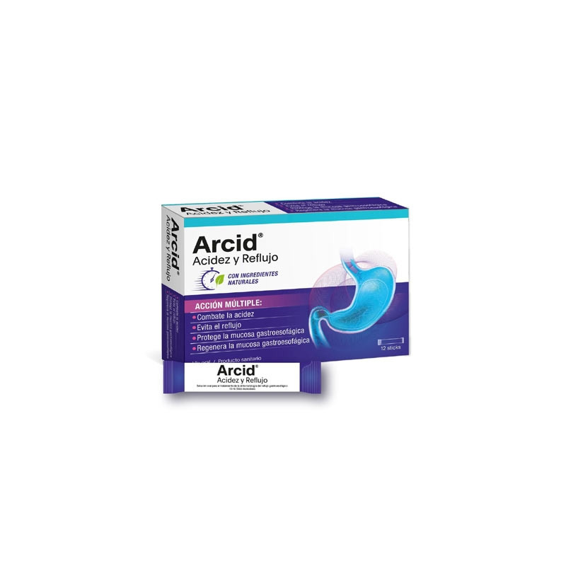Arcid Acidez y Reflujo 12 Sticks